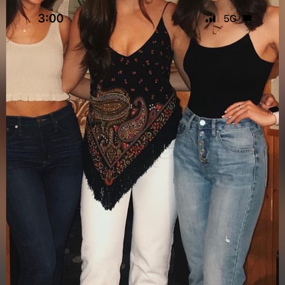 Zara asymmetrical tank top - Picture 1 of 3